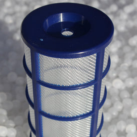 Mesh electrode screen basket